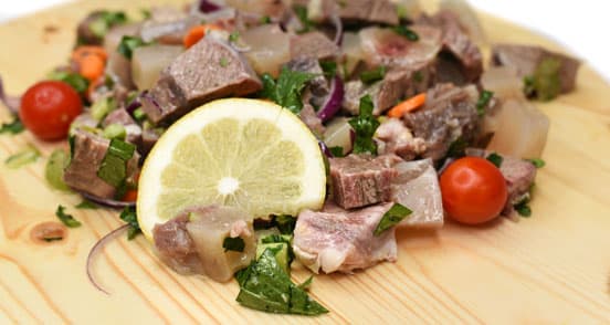 Insalata di Musso e Carcagnolo