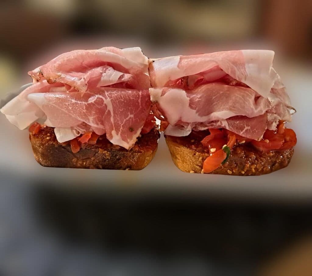 Bruschetta speck